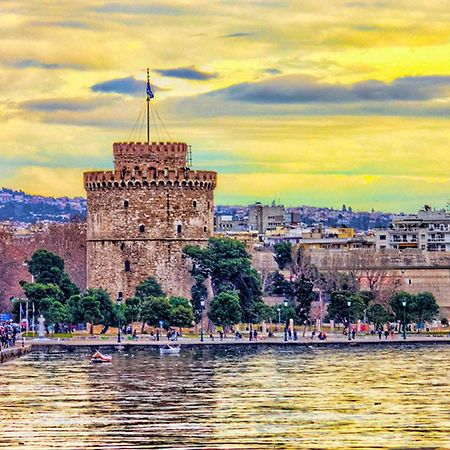 Happiness Studio With Terrace. Thessaloniki Buitenkant foto